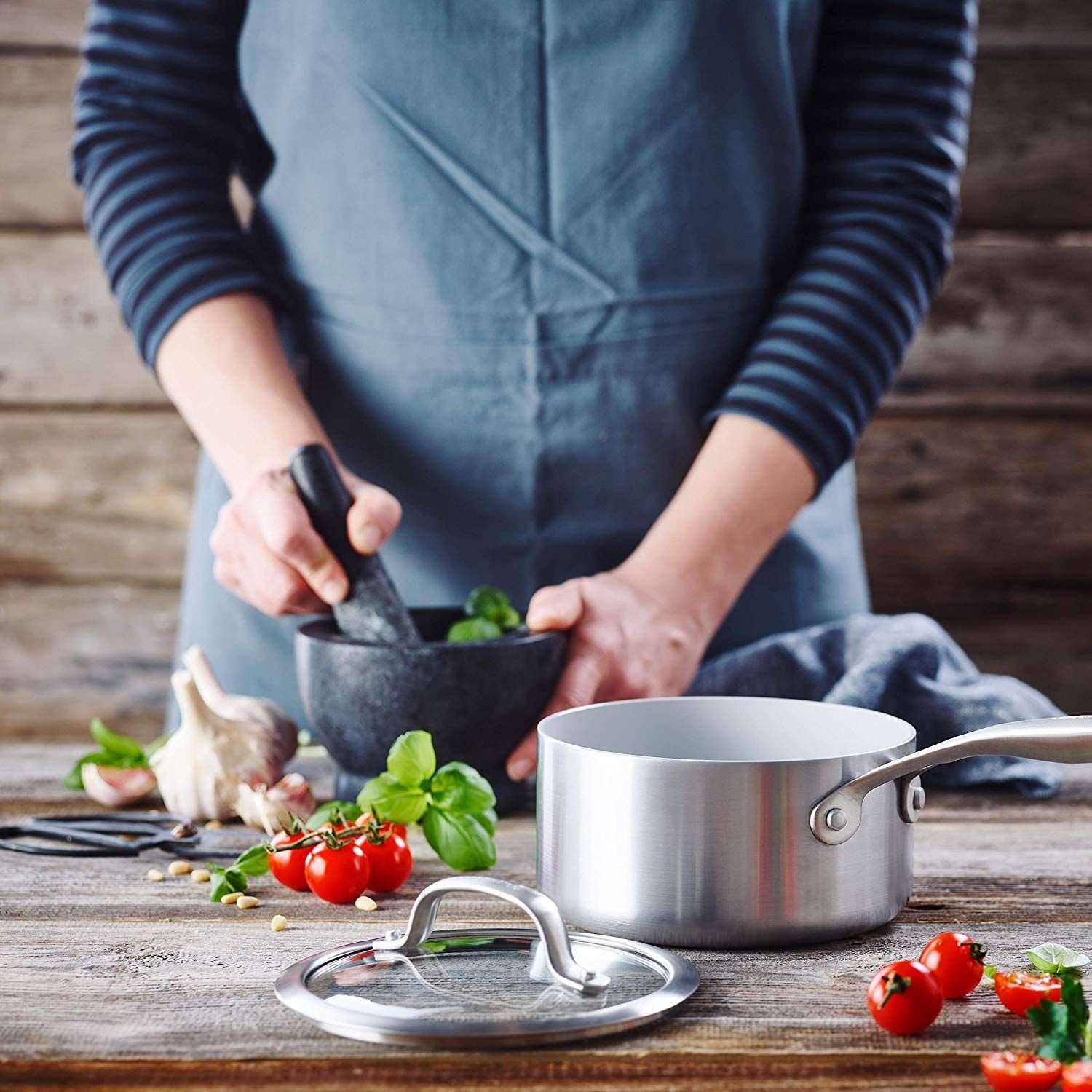 GreenPan Venice Pro Evershine 1.6-Quart Saucepan with Lid GreenPan Venice Pro Evershine 1.6-Quart Saucepan With Lid -STAUB Shop 1.5 quart saucepan life