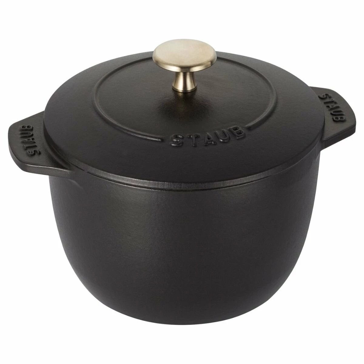 Staub 1.5 Qt. Petite French Oven | Matte Black