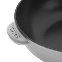 Staub 2.9 Qt Cast Iron Daily Pan | Graphite Grey 10 Staub 2.9 Qt Cast Iron Daily Pan | Graphite Grey -STAUB Shop 1010645 2