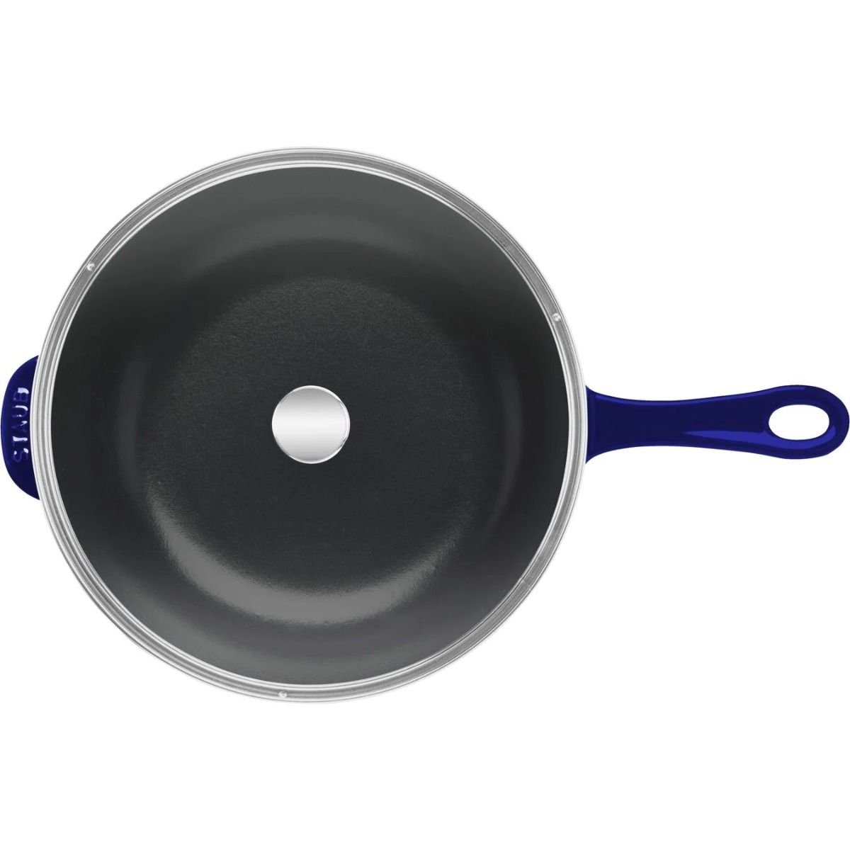 Staub 2.9 Qt Cast Iron Daily Pan | Dark Blue Staub 2.9 Qt Cast Iron Daily Pan | Dark Blue -STAUB Shop 1010647 5