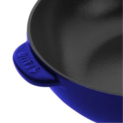 Staub 2.9 Qt Cast Iron Daily Pan | Dark Blue 5 Staub 2.9 Qt Cast Iron Daily Pan | Dark Blue -STAUB Shop 1010647 6