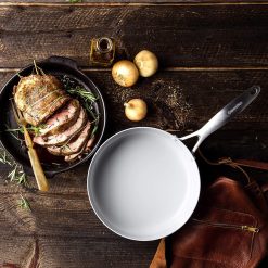 GreenPan Venice Pro Evershine 10" Open Frypan -STAUB Shop 10 inch life 3