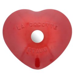 Staub 1.75 Qt. Heart Cocotte/Dutch Oven | Cherry Red -STAUB Shop 1100006stb heartshapedcocotte05