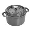 Staub 1.25 Qt. Round Cocotte/Dutch Oven | Graphite Grey 1 Staub 1.25 Qt. Round Cocotte/Dutch Oven | Graphite Grey -STAUB Shop 1101618 1