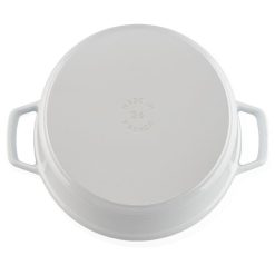 Staub 5.5 Qt. Round Cocotte/Dutch Oven | White 12 Staub 5.5 Qt. Round Cocotte/Dutch Oven | White -STAUB Shop 1102602 staub s 5.5qt round cocotte 1