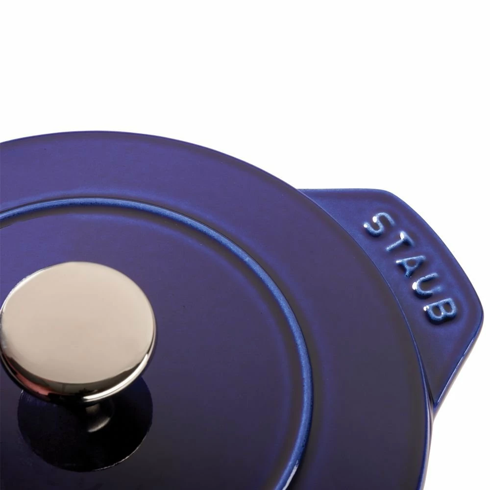 Staub 1.5 Qt. Petite French Oven | Dark Blue - Image 2