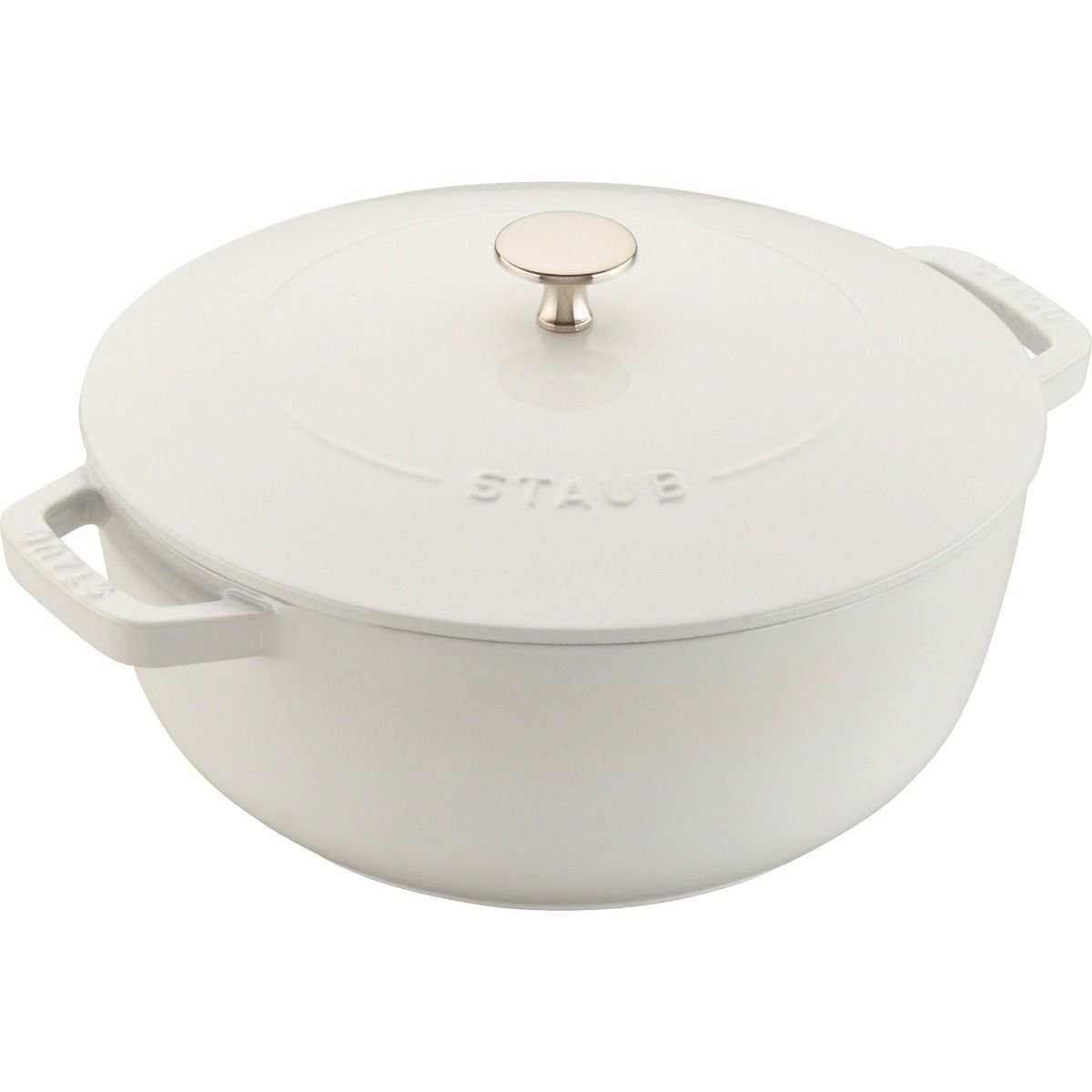 Staub 3.75 Qt. Essential French Oven | White Staub 3.75 Qt. Essential French Oven | White -STAUB Shop