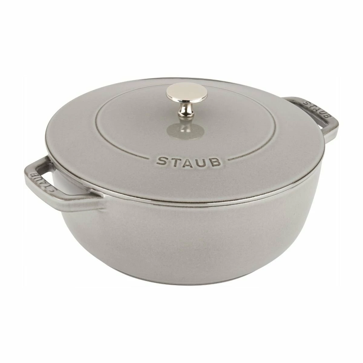 Staub 3.75 Qt. Essential French Oven | Graphite Grey