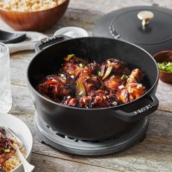 Staub 3.75 Qt. Essential French Oven | Matte Black -STAUB Shop 11732423 ls 02