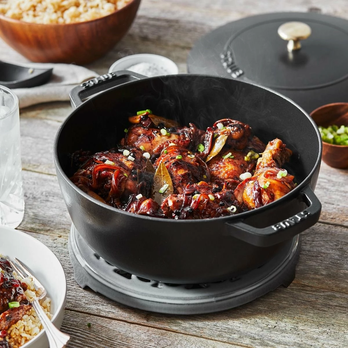 Staub 3.75 Qt. Essential French Oven | Matte Black - Image 6