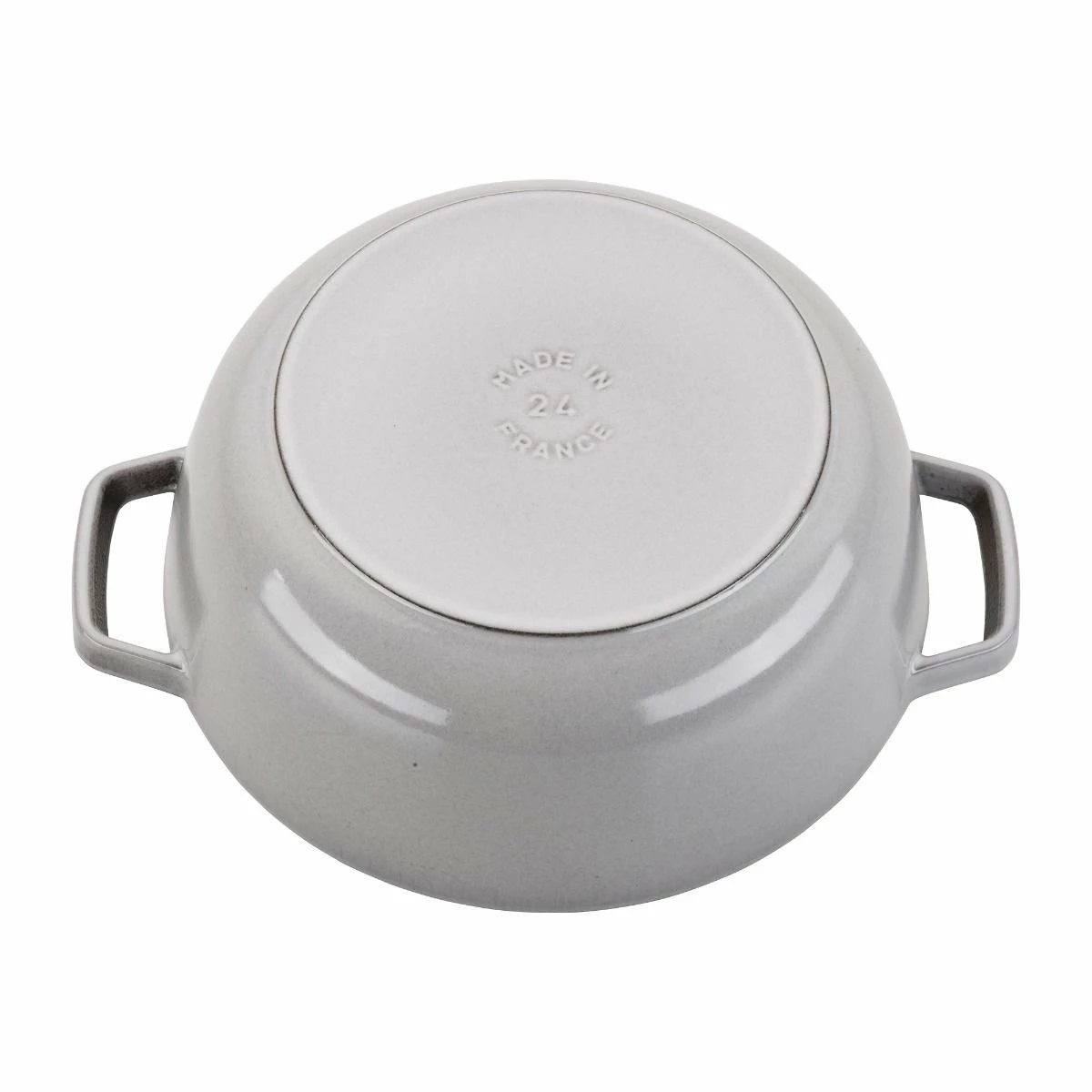 Staub 3.75 Qt. Essential French Oven With Rooster Lid | Graphite Grey - Image 3