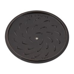 Staub 3.75 Qt. Essential French Oven With Rooster Lid | Graphite Grey -STAUB Shop 11752418 5