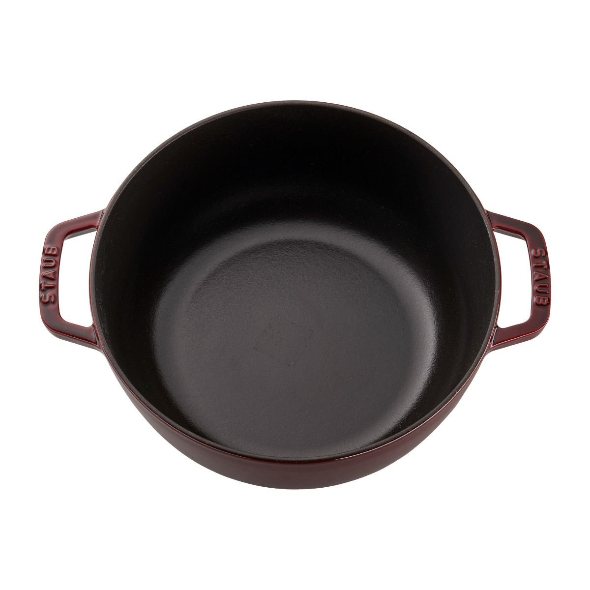 Staub 3.75 Qt. Essential French Oven With Rooster Lid | Grenadine 5 Staub 3.75 Qt. Essential French Oven With Rooster Lid | Grenadine - Image 3