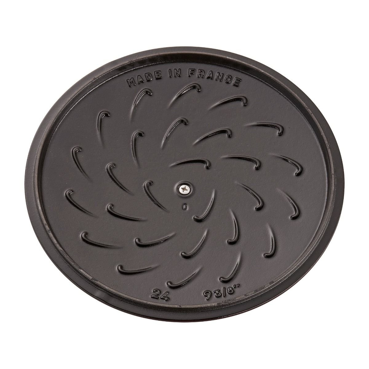 Staub 3.75 Qt. Essential French Oven With Rooster Lid | Grenadine 7 Staub 3.75 Qt. Essential French Oven With Rooster Lid | Grenadine - Image 5