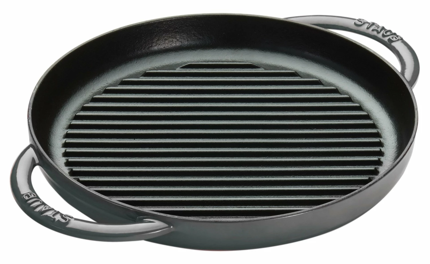 Staub 10" Cast Iron Pure Grill Pan | Multiple Colors Available - Image 2