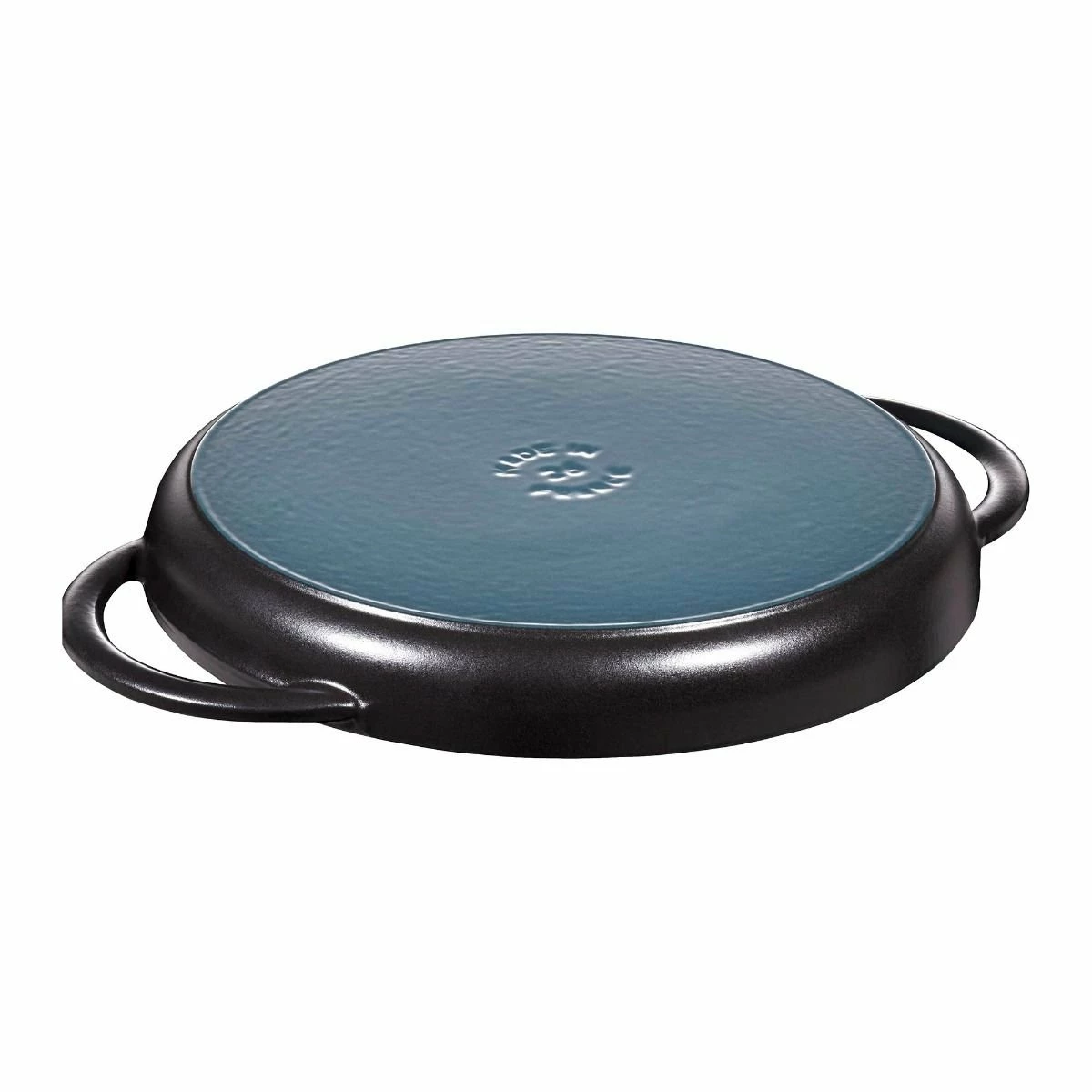 Staub 10" Cast Iron Pure Grill Pan | Matte Black - Image 2