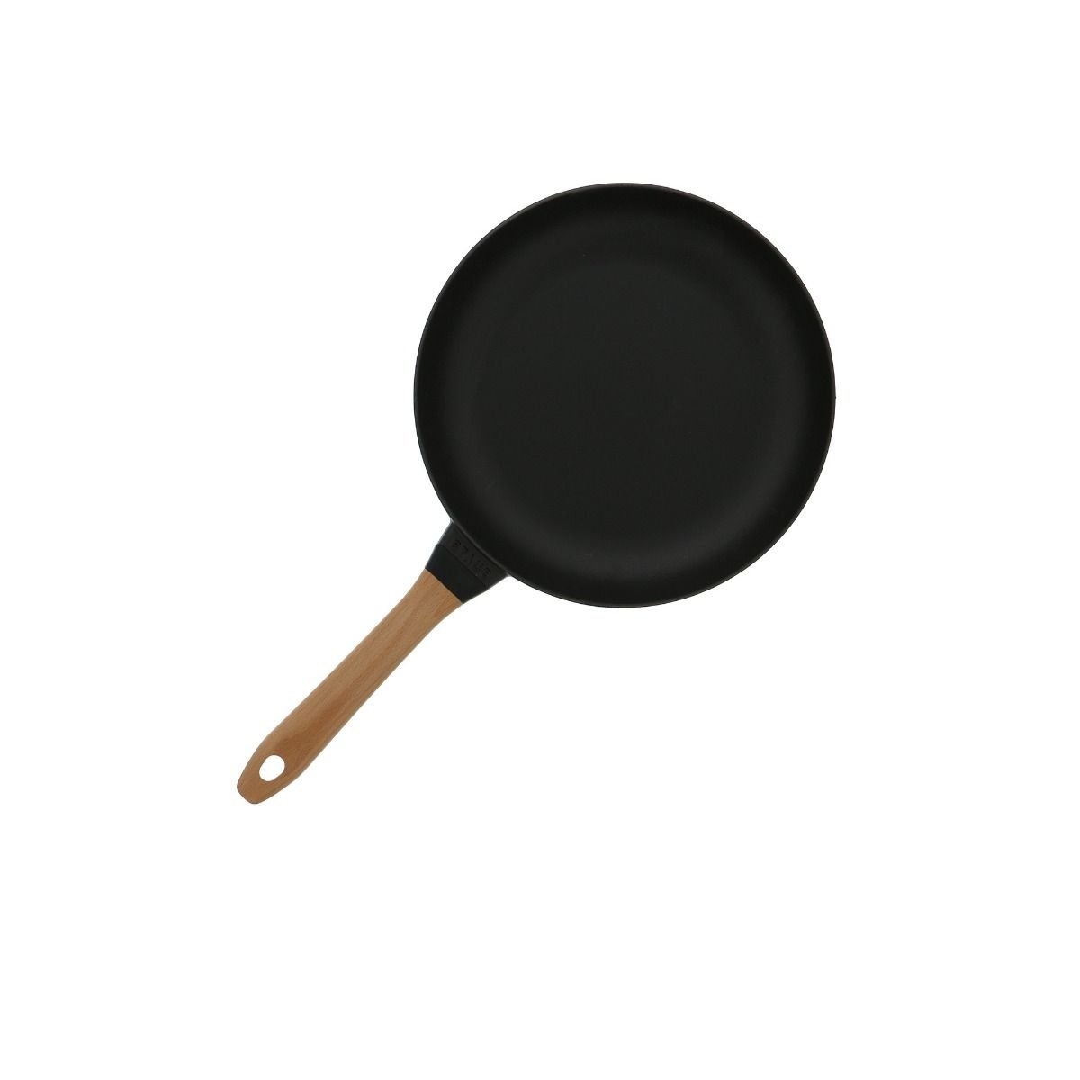 Staub 11" Fry Pan with Wooden Handle | Matte Black Staub 11" Fry Pan With Wooden Handle | Matte Black -STAUB Shop 12242823 staub 11inch fryingpanw 1