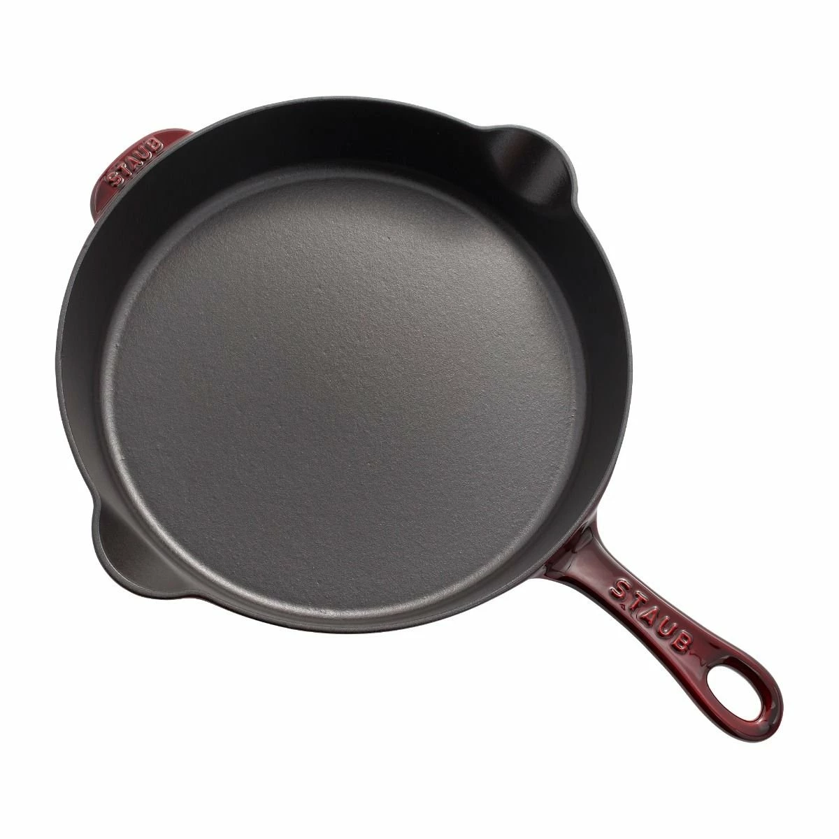 Staub 11'' Traditional Deep Skillet | Grenadine - Image 2