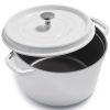Staub 5 Qt Tall Cocotte | White 2 Staub 5 Qt Tall Cocotte | White -STAUB Shop 12502402