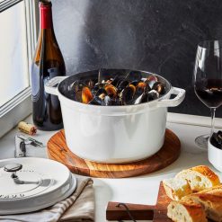 Staub 5 Qt Tall Cocotte | White 10 Staub 5 Qt Tall Cocotte | White -STAUB Shop 12502402 ls 02