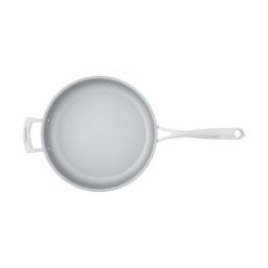 Cuisinart Forever Stainless Nonstick Skillet With Helper Handle | 12" 8 Cuisinart Forever Stainless Nonstick Skillet With Helper Handle | 12" -STAUB Shop 12inonwhite3