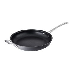 Cuisinart Contour Hard Anodized Open Skillet With Helper Handle | 12"