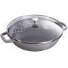 Staub 4.5 Qt. Perfect Frying Pan | Graphite Grey 2 Staub 4.5 Qt. Perfect Frying Pan | Graphite Grey -STAUB Shop 1312918 staub perfect frying pan 12 inch graphite grey