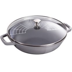 Staub 4.5 Qt. Perfect Frying Pan | Graphite Grey