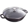 Staub 4.5 Qt. Perfect Frying Pan | Matte Black 1 Staub 4.5 Qt. Perfect Frying Pan | Matte Black -STAUB Shop 1312923 staub perfect frying pan 12 inch matte black