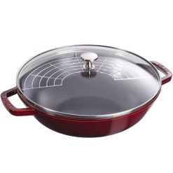 Staub 4.5 Qt. Perfect Frying Pan | Grenadine