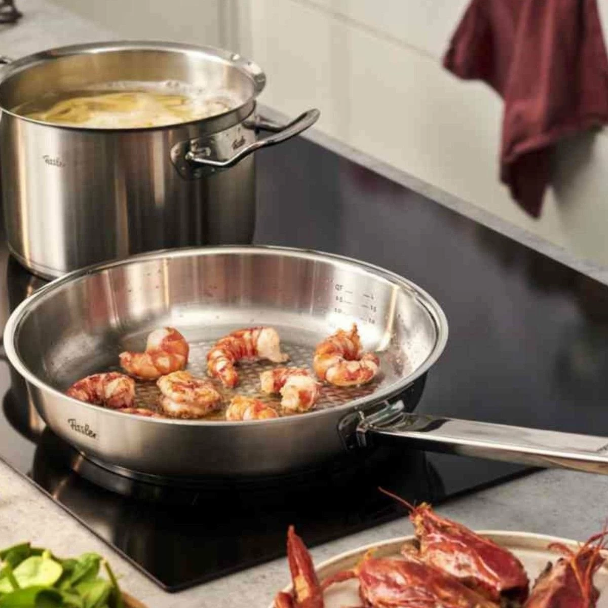 Fissler Original Profi Stainless Steel 11" Fry Pan - Image 3