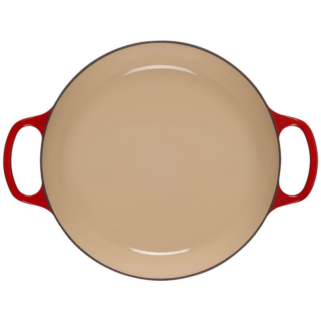 Le Creuset 3.5Qt Signature Braiser Eiffel Tower Collection | Cerise 6 Le Creuset 3.5Qt Signature Braiser Eiffel Tower Collection | Cerise - Image 4