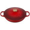 Le Creuset 3.5Qt Signature Braiser Eiffel Tower Collection | Cerise 1 Le Creuset 3.5Qt Signature Braiser Eiffel Tower Collection | Cerise -STAUB Shop 16916scr 17ee1dc418246c4