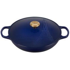 Le Creuset 3.5Qt Signature Braiser Eiffel Tower Collection | Indigo