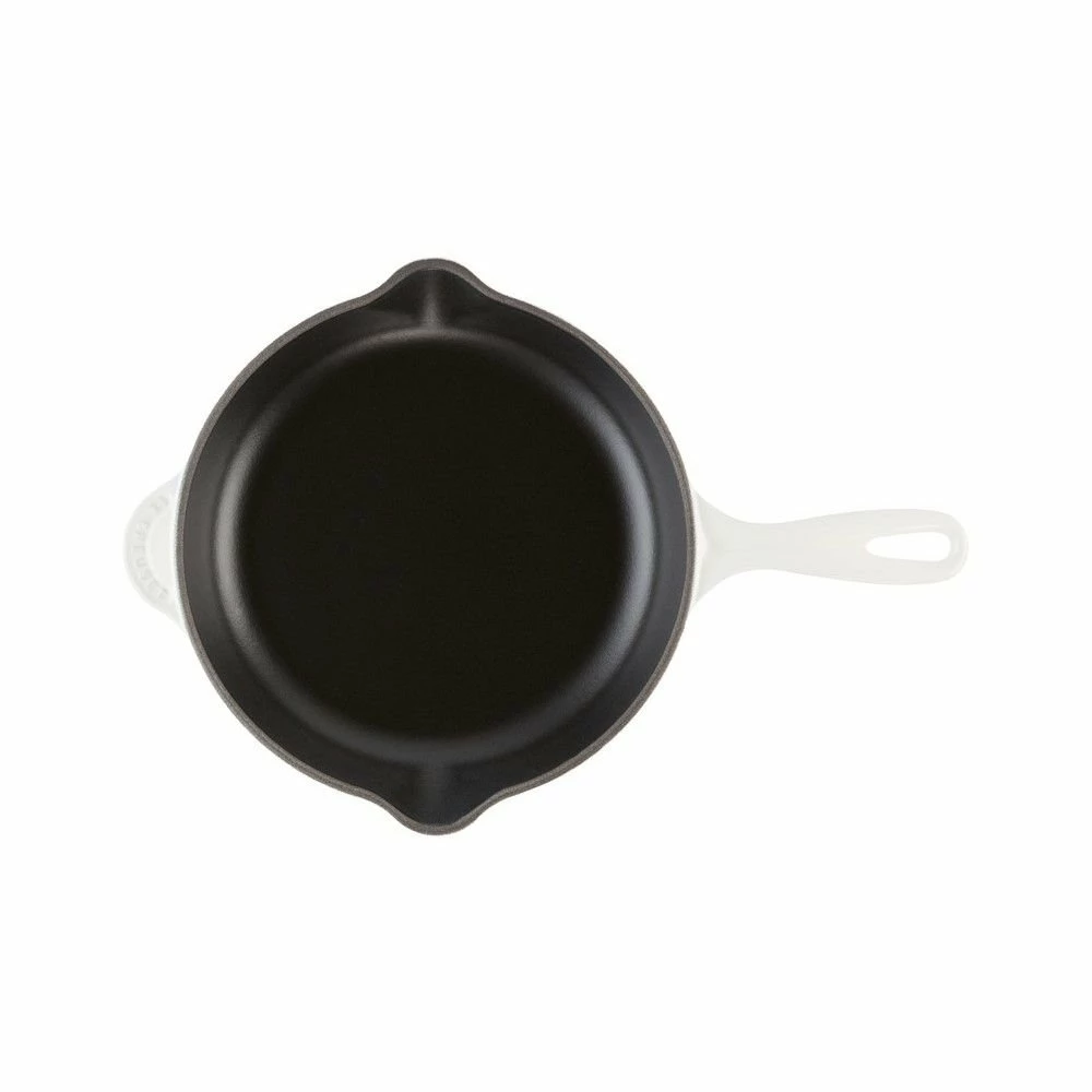 Le Creuset 9" Classic Skillet | White - Image 2