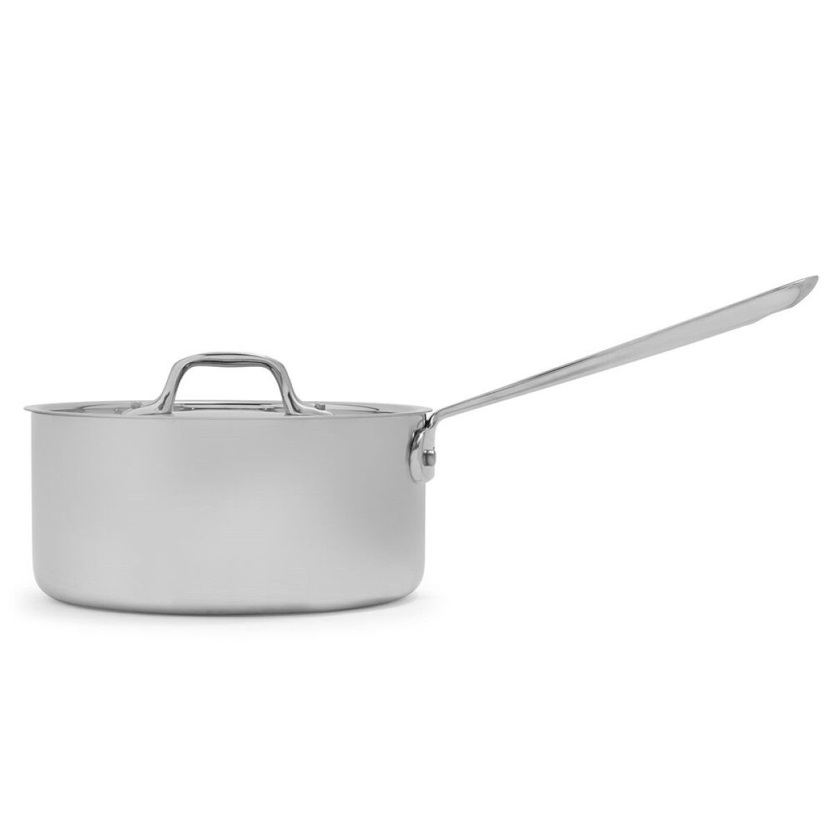All-Clad D3 Stainless Steel Saucepan & Lid | 3.5 Qt. 4 All-Clad D3 Stainless Steel Saucepan & Lid | 3.5 Qt. - Image 2