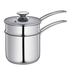 Frieling Mini Double Boiler With Glass Lid | 1.6-Quart