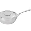 Demeyere Atlantis Saucier With Lid - 2.6 Quart 1 Demeyere Atlantis Saucier With Lid - 2.6 Quart -STAUB Shop 25922 41522 demeyere atlantis saucier with lid 2.6 quart