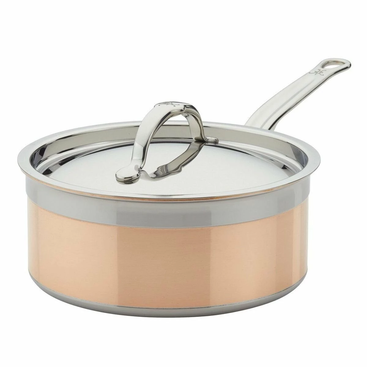 Hestan CopperBond Induction Cookware 3 Qt Covered Saucepan