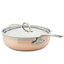 Hestan CopperBond Induction Cookware 5 Qt Covered Essential Pan With Helper Handle 5 Hestan CopperBond Induction Cookware 5 Qt Covered Essential Pan With Helper Handle -STAUB Shop 31601 hcb hestan copperbond 5 qt essential pan