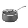Cuisinart Contour Hard Anodized Saucepan With Cover | 3 Qt. 1 Cuisinart Contour Hard Anodized Saucepan With Cover | 3 Qt. -STAUB Shop 3qtmainonwhite