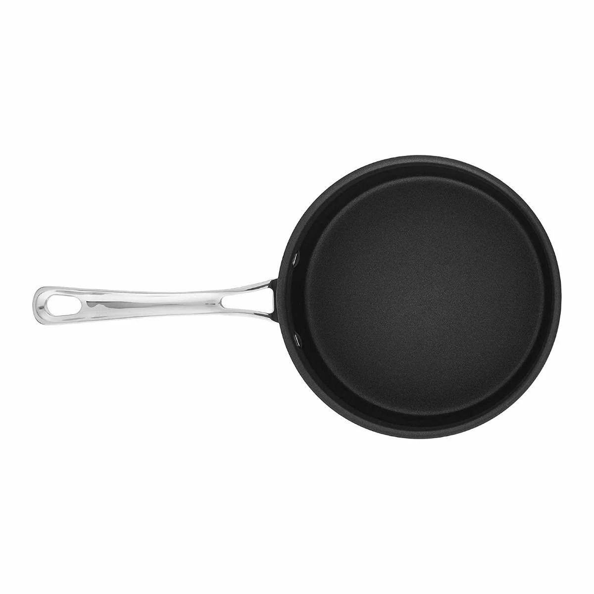 Cuisinart Contour Hard Anodized Saucepan With Cover | 3 Qt. - Image 3