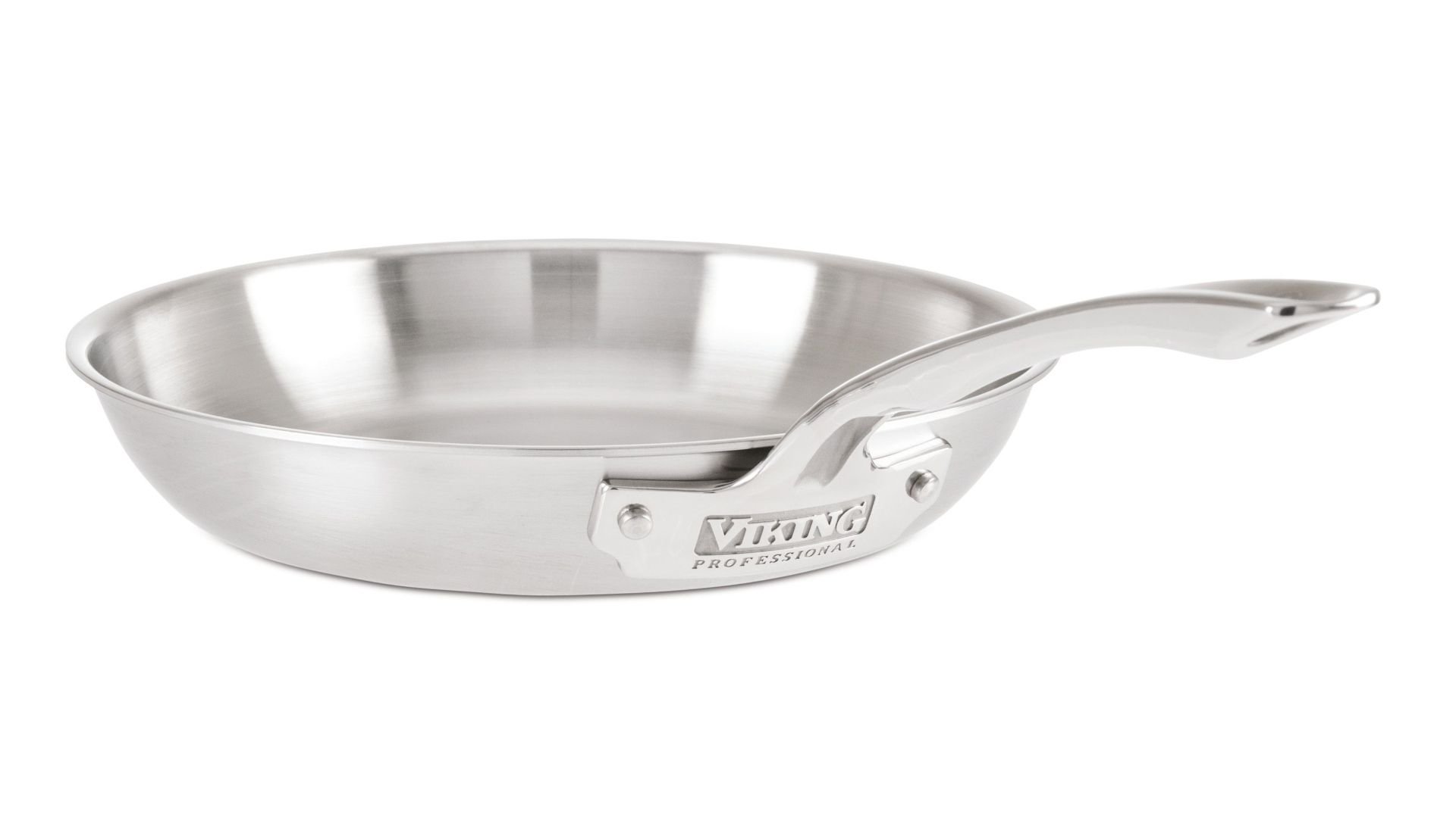 Viking Professional 5-Ply Stainless Steel Fry Pan - 10" Viking Professional 5-Ply Stainless Steel Fry Pan - 10" -STAUB Shop 4015 1010s viking professional 5 ply satin 10inch fry pan 2
