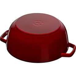 Staub 3.75 Qt Essential French Oven With Lilly Lid | Grenadine 4 Staub 3.75 Qt Essential French Oven With Lilly Lid | Grenadine -STAUB Shop 40508 675 0 4 1