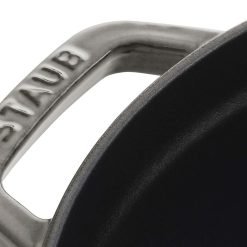 Staub 7 Qt. Round Cocotte/Dutch Oven | Graphite Grey -STAUB Shop 40509 314 0 2