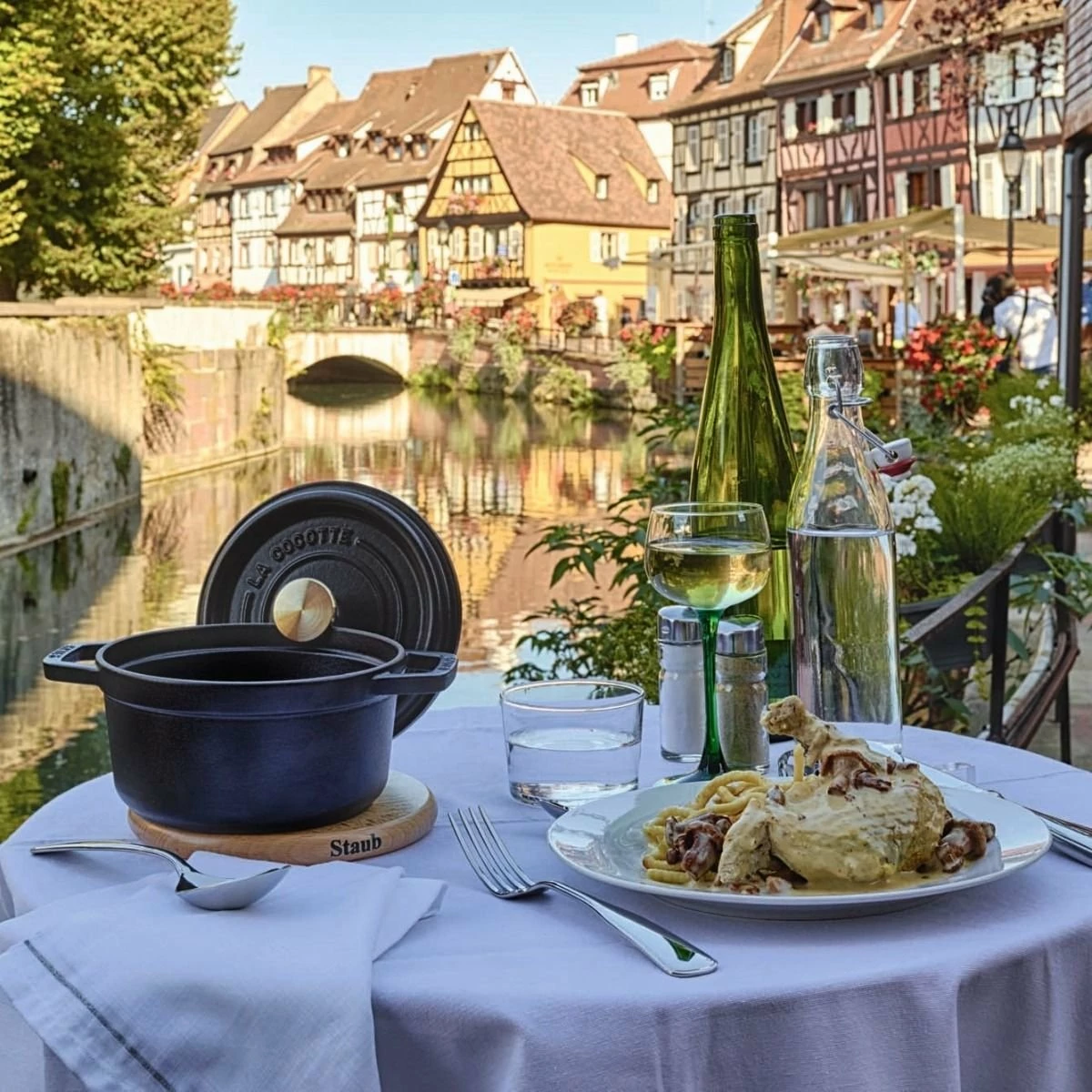 Staub 1.25 Qt. Round Cocotte/Dutch Oven | Matte Black - Image 4