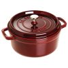 Staub 9 Qt. Round Cocotte/Dutch Oven | Grenadine 1 Staub 9 Qt. Round Cocotte/Dutch Oven | Grenadine -STAUB Shop 40509 864 1 300dpi