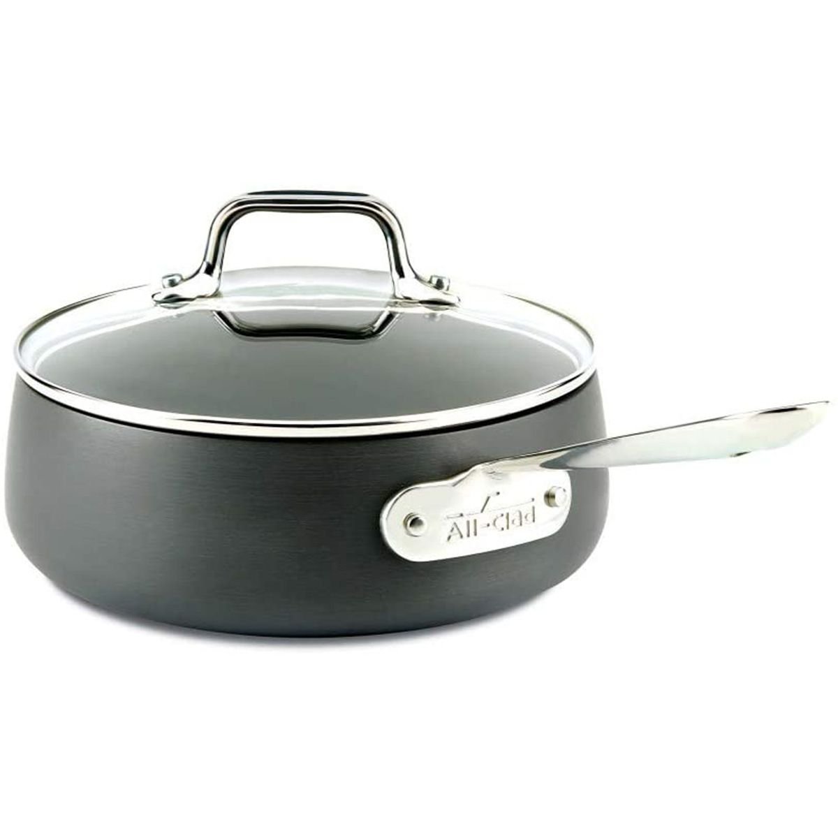 All-Clad HA1 Hard Anodized Nonstick Saucepan & Lid | 2.5 Qt. All-Clad HA1 Hard Anodized Nonstick Saucepan & Lid | 2.5 Qt. -STAUB Shop