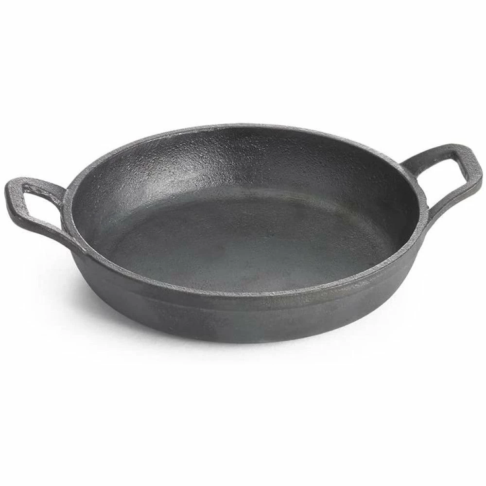 TableCraft 12oz Mini Cast Iron Server | Round - Image 2