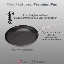 Swiss Diamond | Hard Anodized Induction 9" Nonstick Frypan 5 Swiss Diamond | Hard Anodized Induction 9" Nonstick Frypan -STAUB Shop 51yuvuuuhpl. ac sl1000 1